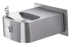 Halsey Taylor - Wall Mounted-No Back Plate Water Cooler & Fountain - ADA Wheelchair Accessible, Stainless Steel - Exact Tooling