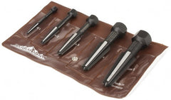 Paramount - 5 Piece Screw Extractor Set - #1 to #5 Size Range - Exact Tooling