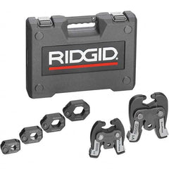 Ridgid - Presser Replacement Jaws Type: Press Ring Kit Jaw Size Range: 1/2" to 1-1/4" (Inch) - Exact Tooling