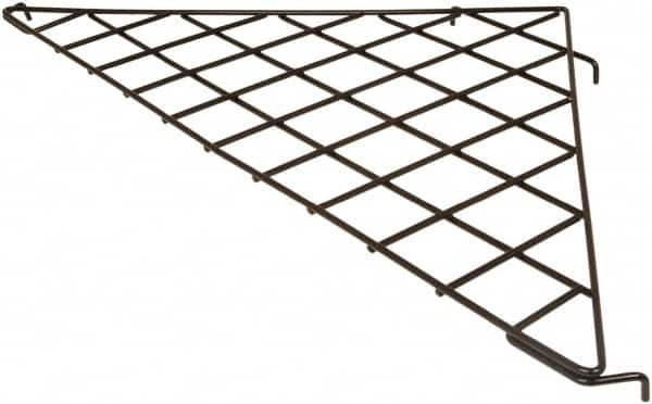 ECONOCO - Open Shelving Accessory/Component - 34-1/2" Long, Use with Wire Grid Panels - Exact Tooling