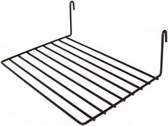 ECONOCO - Open Shelving Accessory/Component - Semi-Gloss Finish, 12" Long, Use with Wire Grid Panels - Exact Tooling