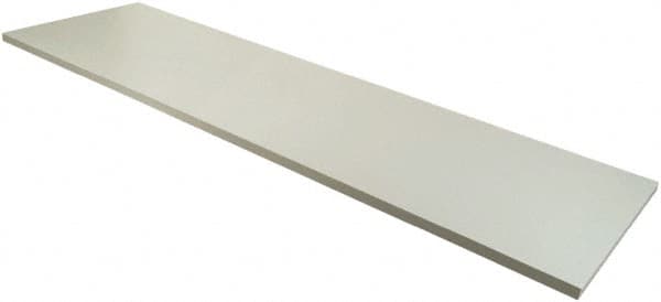 ECONOCO - Open Shelving Accessory/Component - Melamine Finish, 48" Long, Use with Slatwall, Gridwall or Slotted Standard Brackets - Exact Tooling