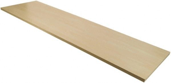 ECONOCO - Open Shelving Accessory/Component - Melamine Finish, 48" Long, Use with Slatwall, Gridwall or Slotted Standard Brackets - Exact Tooling