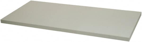 ECONOCO - Open Shelving Accessory/Component - Melamine Finish, 24" Long, Use with Slatwall, Gridwall or Slotted Standard Brackets - Exact Tooling