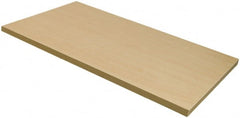 ECONOCO - Open Shelving Accessory/Component - Melamine Finish, 24" Long, Use with Slatwall, Gridwall or Slotted Standard Brackets - Exact Tooling