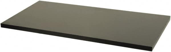 ECONOCO - Open Shelving Accessory/Component - Melamine Finish, 24" Long, Use with Slatwall, Gridwall or Slotted Standard Brackets - Exact Tooling