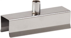 ECONOCO - Open Shelving Accessory/Component - Chrome Plated Finish, Use with 1" Square Tubing - Exact Tooling