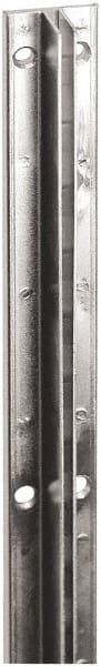 ECONOCO - Zinc Coated Single Slotted Standard Bracket - 72" Long, 13/16" Wide - Exact Tooling