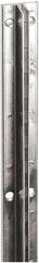 ECONOCO - Black Finish Single Slotted Standard Bracket - 72" Long, 11/16" Wide - Exact Tooling