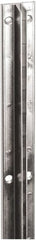 ECONOCO - Zinc Coated Single Slotted Standard Bracket - 96" Long, 13/16" Wide - Exact Tooling