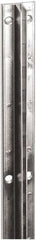 ECONOCO - Zinc Coated Single Slotted Standard Bracket - 72" Long, 1.187" Wide - Exact Tooling