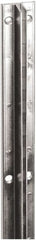 ECONOCO - Zinc Coated Single Slotted Standard Bracket - 120" Long, 1.187" Wide - Exact Tooling