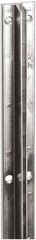 ECONOCO - Black Finish Single Slotted Standard Bracket - 96" Long, 1.187" Wide - Exact Tooling