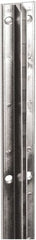 ECONOCO - Black Finish Single Slotted Standard Bracket - 72" Long, 1.187" Wide - Exact Tooling