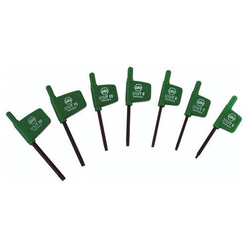 T6-T20 TORX FLAG HANDLE 7 PC SET - Exact Tooling