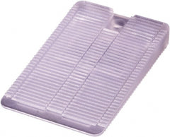 Precision Brand - 30 Piece, 1/4" Thick x 1" Wide x 2" Long Polypropylene Shim Stock Sheet Assortment - Clear (Color), ±10% Tolerance - Exact Tooling