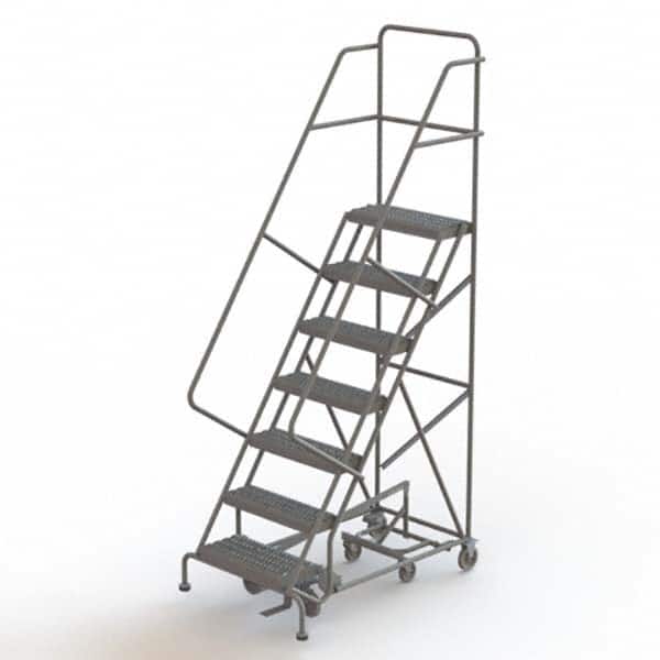 TRI-ARC - Rolling & Wall Mounted Ladders & Platforms Type: All-Directional Ladder Style: Rolling Safety Ladder - Exact Tooling