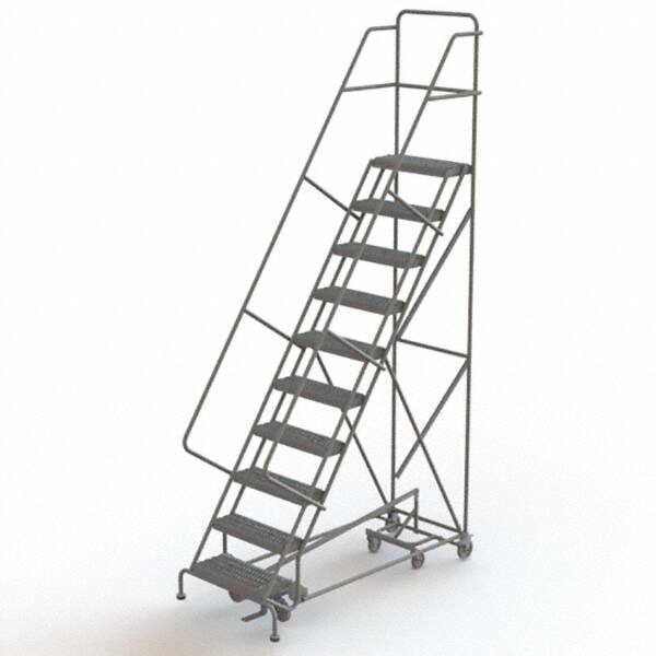 TRI-ARC - Rolling & Wall Mounted Ladders & Platforms Type: All-Directional Ladder Style: Rolling Safety Ladder - Exact Tooling