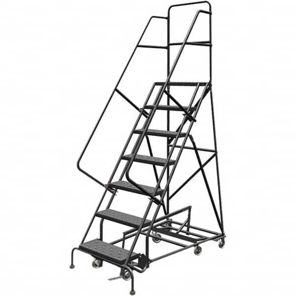 TRI-ARC - Rolling & Wall Mounted Ladders & Platforms Type: All-Directional Ladder Style: Rolling Safety Ladder - Exact Tooling