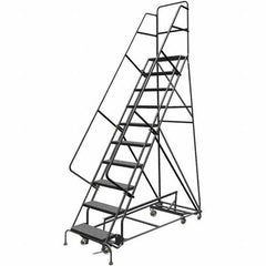 TRI-ARC - Rolling & Wall Mounted Ladders & Platforms Type: All-Directional Ladder Style: Rolling Safety Ladder - Exact Tooling