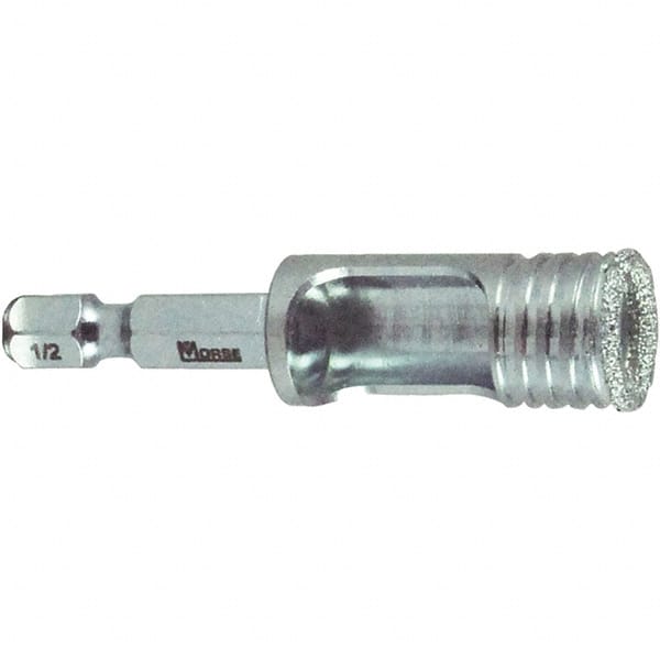 M.K. MORSE - 1/2" Diam, 1-1/2" Cutting Depth, Hole Saw - Steel Saw, Gulleted Edge - Exact Tooling