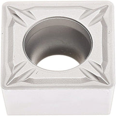 Seco - SCMT32.51 MF2 Grade TP2501 Carbide Turning Insert - Al2O3 Finish, 90° Square, 3/8" Inscr Circle, 5/32" Thick, 1/64" Corner Radius - Exact Tooling
