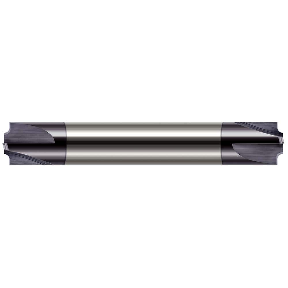 Harvey Tool - Corner Rounding End Mills; Material: Solid Carbide ; Single or Double End: Double ; Radius (Inch): 5/16 ; Radius (Decimal Inch): 0.3120 ; Mill Diameter (Inch): 1 ; Mill Diameter (Decimal Inch): 1.0000 - Exact Tooling