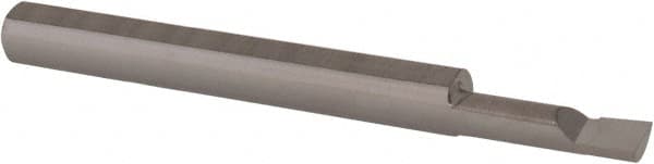 Scientific Cutting Tools - 0.14" Min Bore Diam, 1/2" Max Bore Depth, 3/16 Shank Diam, Boring Bar - Exact Tooling