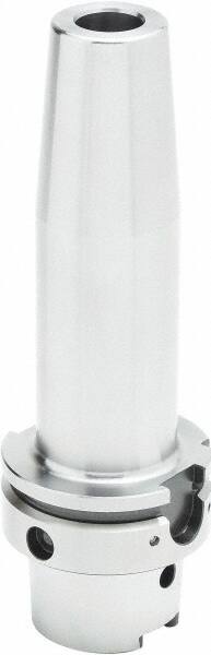 Parlec - 3/4" Hole Diam, HSK63A Taper Shank Shrink Fit Tool Holder & Adapter - 6.3" Projection, 1.3" Nose Diam, 2.05" Clamping Depth, 20,000 RPM, Through Coolant - Exact Tooling