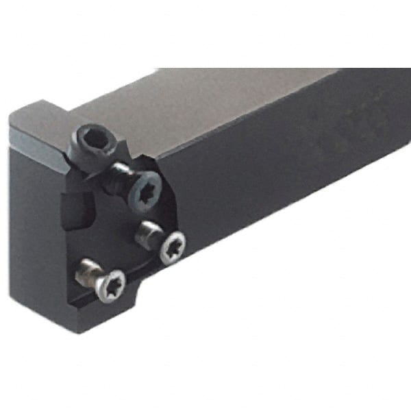 Iscar - MAH, External, Left Hand, Indexable Grooving Tool Holder - 1-1/2" Shank Height, 1-1/2" Shank Width, 167.64mm OAL - Exact Tooling