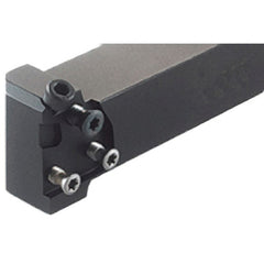 Iscar - MAH, External, Left Hand, Indexable Grooving Tool Holder - 1-1/2" Shank Height, 1-1/2" Shank Width, 167.64mm OAL - Exact Tooling