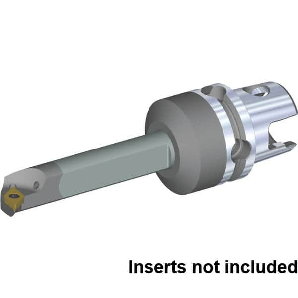 Kennametal - Right Hand Cut, 16mm Min Bore Diam, Size KM40TS Carbide Modular Boring Cutting Unit Head - 60mm Max Bore Depth, Through Coolant, Compatible with DP.. 070204, DP.. 2151 - Exact Tooling