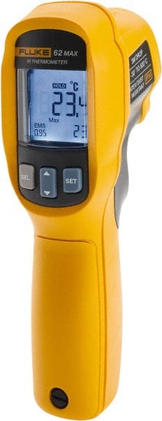 Fluke - -30 to 500°C (-22 to 932°F) Infrared Thermometer - 10:1 Distance to Spot Ratio - Exact Tooling