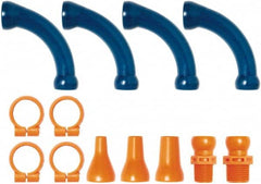 Loc-Line - 1/2" Hose Inside Diam, Coolant Hose Elbow - For Use with Loc-Line Modular Hose System - Exact Tooling