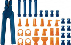 Loc-Line - 1/4" Hose ID, Coolant Hose Lathe Adapter Kit - For Loc-Line Modular Hose Systems - Exact Tooling