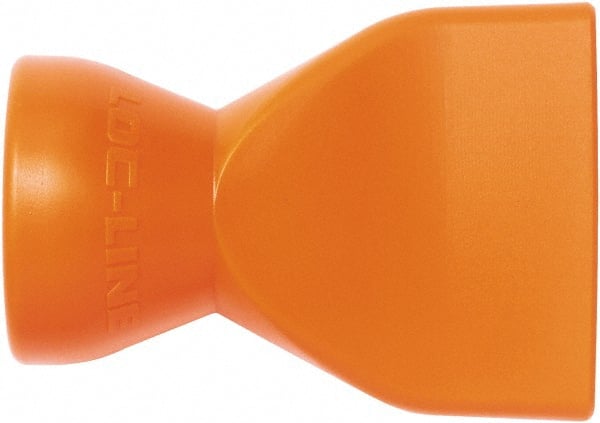 Loc-Line - 1/2" Hose Inside Diam x 1-1/4" Nozzle Diam, Coolant Hose Nozzle - For Use with Snap Together Hose System, 20 Pieces - Exact Tooling