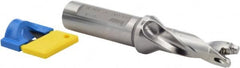 Iscar - 0.492" to 0.508" Diam, 3xD, 1.47" Max Depth, 5/8" Shank Diam, 4.04" OAL, Replaceable-Tip Drill - FCP, ICK, ICK-2M, ICM, ICP, iCP-2M Insert, 37318391 Toolholder, Series SumoCham - Exact Tooling