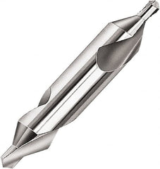 Magafor - #4/0 Plain Cut 60° Incl Angle High Speed Steel Combo Drill & Countersink - Exact Tooling