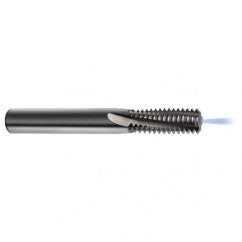 M12 x 1.75 4FL Carbide Thread Mill Tap-Coolant Thru - Exact Tooling