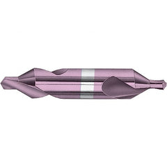 Magafor - #2 Plain Cut 60° Incl Angle Cobalt Combo Drill & Countersink - Exact Tooling