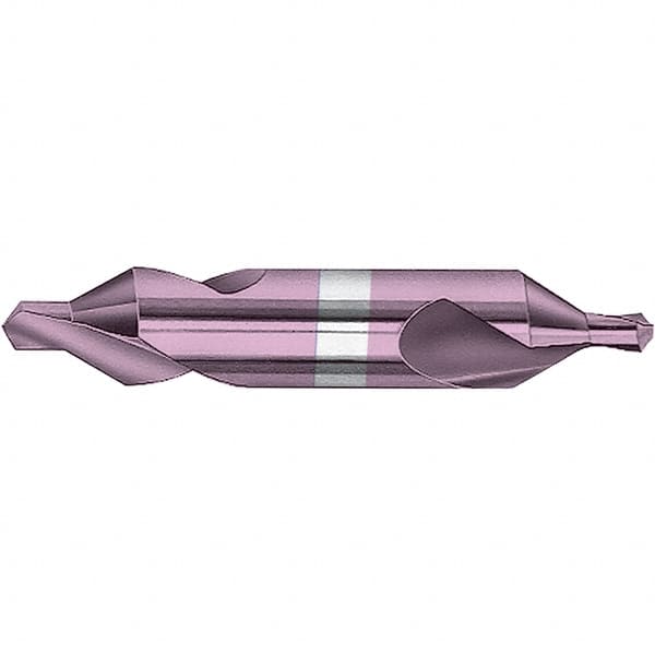 Magafor - #5 Plain Cut 60° Incl Angle Cobalt Combo Drill & Countersink - Exact Tooling