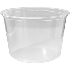Fabri-Kal - 1 500-Piece 16 oz Rectangular Clear Polypropylene Food Storage Container - Exact Tooling