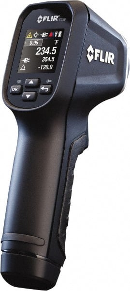 FLIR - -30 to 650°C (-22 to 1,202°F) Infrared Thermometer - 30:1 Distance to Spot Ratio - Exact Tooling