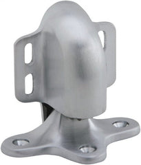 IVES - 5" Projection Floor Door Stop - Screw Mount, Satin Chrome Finish - Exact Tooling