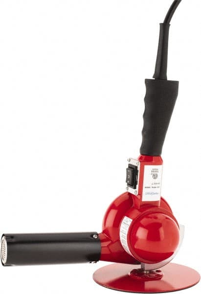 Value Collection - 122 to 1,022°F Heat Setting, Heat Gun - 120 Volts, 13.3 Amps, 1,600 Watts, 6' Cord Length - Exact Tooling