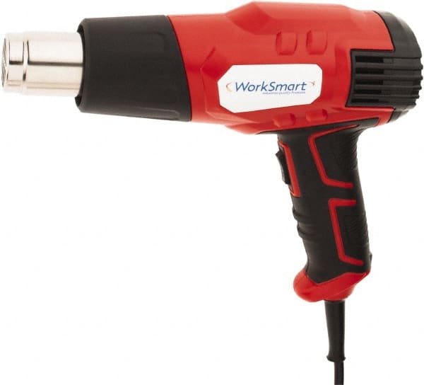 Value Collection - 572 to 932°F Heat Setting, Heat Gun - 120 Volts, 12.5 Amps, 1,500 Watts, 6' Cord Length - Exact Tooling