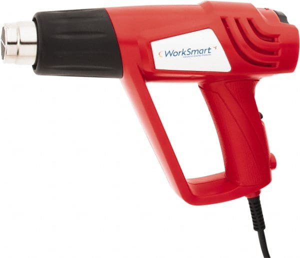 Value Collection - 122 to 1,022°F Heat Setting, Heat Gun - 120 Volts, 12.5 Amps, 1,500 Watts, 6' Cord Length - Exact Tooling