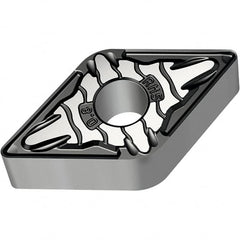 Walter - DNMG443 RM5 Grade WSM20S Carbide Turning Insert - 55° Diamond, 1/2" Inscr Circle, 1/4" Thick, 3/64" Corner Radius - Exact Tooling