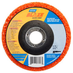 ‎4-1/2″ Depressed Center Finishing Disc Rapid Strip Extra Coarse Grit - Exact Tooling