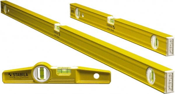 Stabila - Level Kits Level Kit Type: Box Beam & Torpedo Level Kit Maximum Measuring Range (Feet): 48 - Exact Tooling
